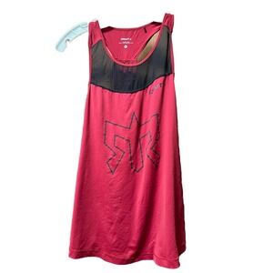 Craft Tank Top Athletic Racerback Workout Top Sleeveless Activewear Red‎ L